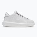 Moteriški batai KARL LAGERFELD Kapri Signia Shine white leather/mono 2