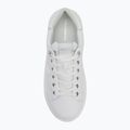 Moteriški batai KARL LAGERFELD Kapri Signia Shine white leather/mono 5