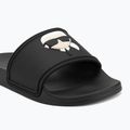 Moteriškos šlepetės KARL LAGERFELD Kondo 2.0 NFT black rubber 7