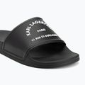 Moteriškos šlepetės KARL LAGERFELD Kondo 2.0 Maison black rubber 7