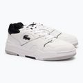 Vyriški batai Lacoste Lineshot Contrasted Collar Leather white/black 8