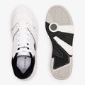 Vyriški batai Lacoste Lineshot Contrasted Collar Leather white/black 12
