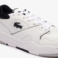 Vyriški batai Lacoste Lineshot Contrasted Collar Leather white/black 13