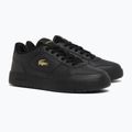 Moteriški batai Lacoste Court Ace Leather black/gold 2