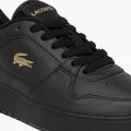 Moteriški batai Lacoste Court Ace Leather black/gold 6
