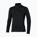 Vyriški "Mizuno Warmalite Half Zip" bėgimo marškinėliai juoda