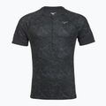 Vyriški bėgimo marškinėliai Mizuno Graphic Trail Tee black