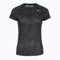Moteriški bėgimo marškinėliai Mizuno Graphic Trail Tee black