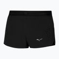 Vyriški bėgimo šortai Mizuno Tech Light Split 1.5" juodi
