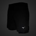 Vyriški bėgimo šortai Mizuno Trail ER 2IN1 black 6