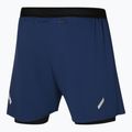 Vyriški bėgimo šortai Mizuno Tech Light 5.5" 2IN1 estate blue 2
