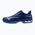 Vyriški teniso batai Mizuno Wave Exceed Light 2 CC bellwether blue/ white/ fjord blue 8