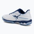 Moteriški teniso batai Mizuno Wave Exceed Light 2 CC white/ bellwether blue/ bel air blue 3