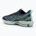 Vyriški bėgimo batai Mizuno Wave Rider GTX 2 vintage indigo / neo mint / front blue 3