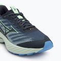 Vyriški bėgimo batai Mizuno Wave Rider GTX 2 vintage indigo / neo mint / front blue 7