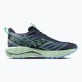Vyriški bėgimo batai Mizuno Wave Rider GTX 2 vintage indigo / neo mint / front blue 2