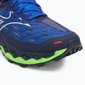 Vyriški bėgimo batai Mizuno Wave Mujin 10 reflex blue c/white/green gecko 7