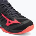 Tiklinio batai Mizuno Wave Dimension black/neon flame/peacock blue 7