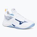 Tinklinio bateliai Mizuno Wave Dimension white/bellwether blue/bel air blue