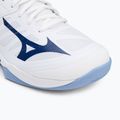 Tinklinio bateliai Mizuno Wave Dimension white/bellwether blue/bel air blue 7