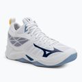 Tinklinio batai Mizuno Wave Dimension Mid balti/bellwether mėlyni/belair mėlyni