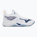 Tinklinio batai Mizuno Wave Dimension Mid balti/bellwether mėlyni/belair mėlyni 2