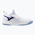 Tinklinio batai Mizuno Wave Dimension Mid balti/bellwether mėlyni/belair mėlyni 9