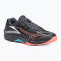 Tinklinio bateliai Mizuno Thunder Blade Z black/neon flame/peacock blue