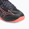 Tinklinio bateliai Mizuno Thunder Blade Z black/neon flame/peacock blue 7