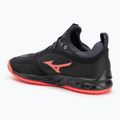 Tiklinio batai Mizuno Wave Luminous 3 black/neon flame/peacock blue 3