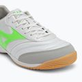 Vyriški futbolo batai Mizuno Morelia Sala Pro IN white/neon green/galaxy silver 7