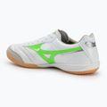 Vyriški futbolo batai Mizuno Morelia Sala Elite IN white/neon green/galaxy silver 3