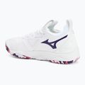 Tinklinio bateliai Mizuno Wave Momentum 3 white/violet indigo/camellia rose 3