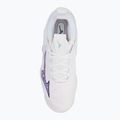 Tinklinio bateliai Mizuno Wave Momentum 3 white/violet indigo/camellia rose 5