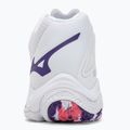 Moteriški tinklinio batai Mizuno Wave Lightning Z8 Mid balti/violetiniai indigo/camelliaros 6