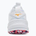 Rankinio bateliai Mizuno Wav Stealth Neo 2 white/violet indigo/camellia rose 6