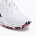 Rankinio bateliai Mizuno Wav Stealth Neo 2 white/violet indigo/camellia rose 7