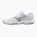 Moteriški teniso batai Mizuno Break Shot 5 CC white/ ultimate gray/ harbor mist 8