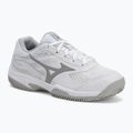 Moteriški teniso batai Mizuno Break Shot 5 CC white/ ultimate gray/ harbor mist