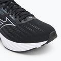 Vyriški bėgimo batai Mizuno Wave Inspire 21 black/silver/metallic gray 7