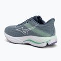 Moteriški bėgimo bateliai Mizuno Wave Inspire 21 tradewinds/balta/neo mėtų 3