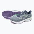 Moteriški bėgimo bateliai Mizuno Wave Inspire 21 tradewinds/balta/neo mėtų 9