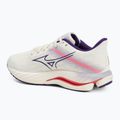 Moteriški bėgimo batai Mizuno Wave Inspire 21 snow white/vintage indigo/camellia rose 3