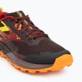 Vyriški bėgimo batai Mizuno Wave Ibuki 5 rum raisin / rythmic red / eve primro 7