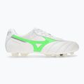 Vyriški futbolo bateliai Mizuno Morelia II Japan Md white/neon green/galaxy silver 2