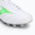 Vyriški futbolo bateliai Mizuno Morelia II Club Md white/neon green/galaxy silver 7