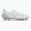 Vyriški futbolo bateliai Mizuno Morelia Neo IV Pro Md white/neon green/cool gray 3c 2