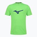 Vyriški bėgimo marškinėliai Mizuno Core RB Tee green gecko