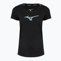 Moteriški bėgimo marškinėliai Mizuno Core RB Tee black