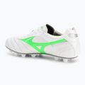 Vyriški futbolo bateliai Mizuno Morelia II Elite Md white/neon green/galaxy silver 3